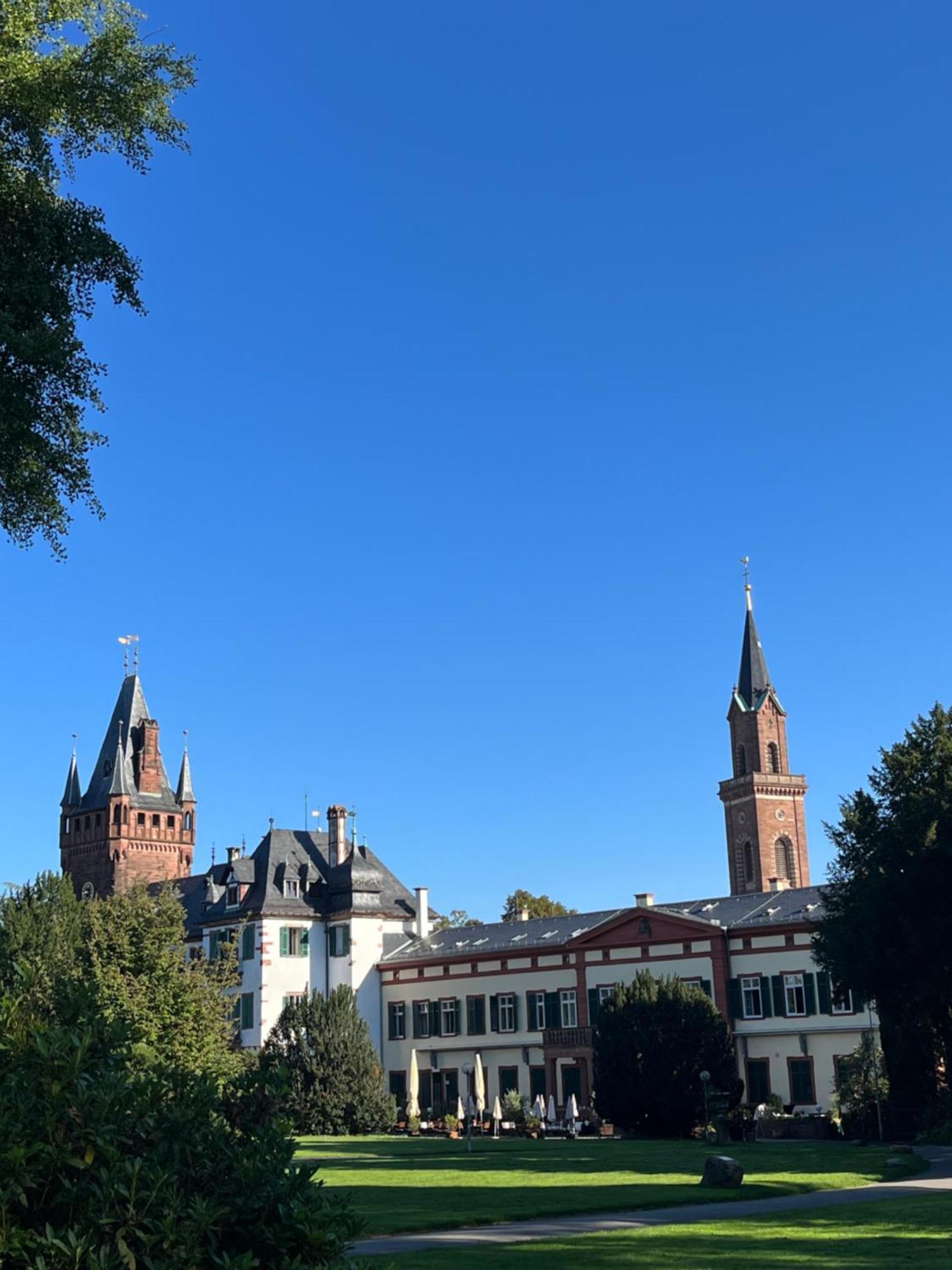 Ferienwohnung Burgenblilck Weinheim Bagian luar foto
